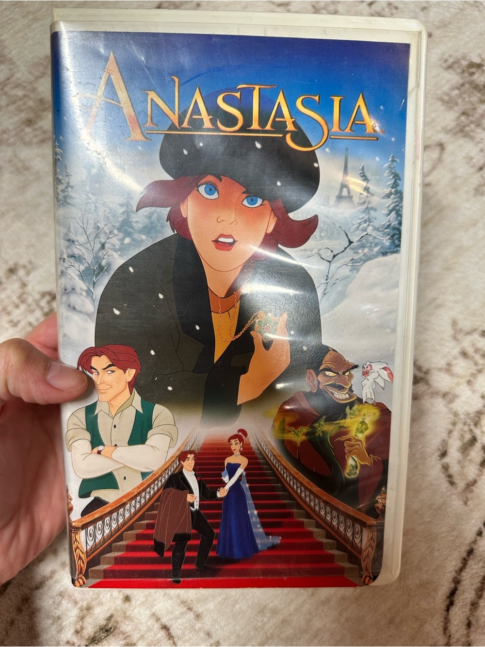 Anastasia Movie 1998 VHS Rape with Clamshell